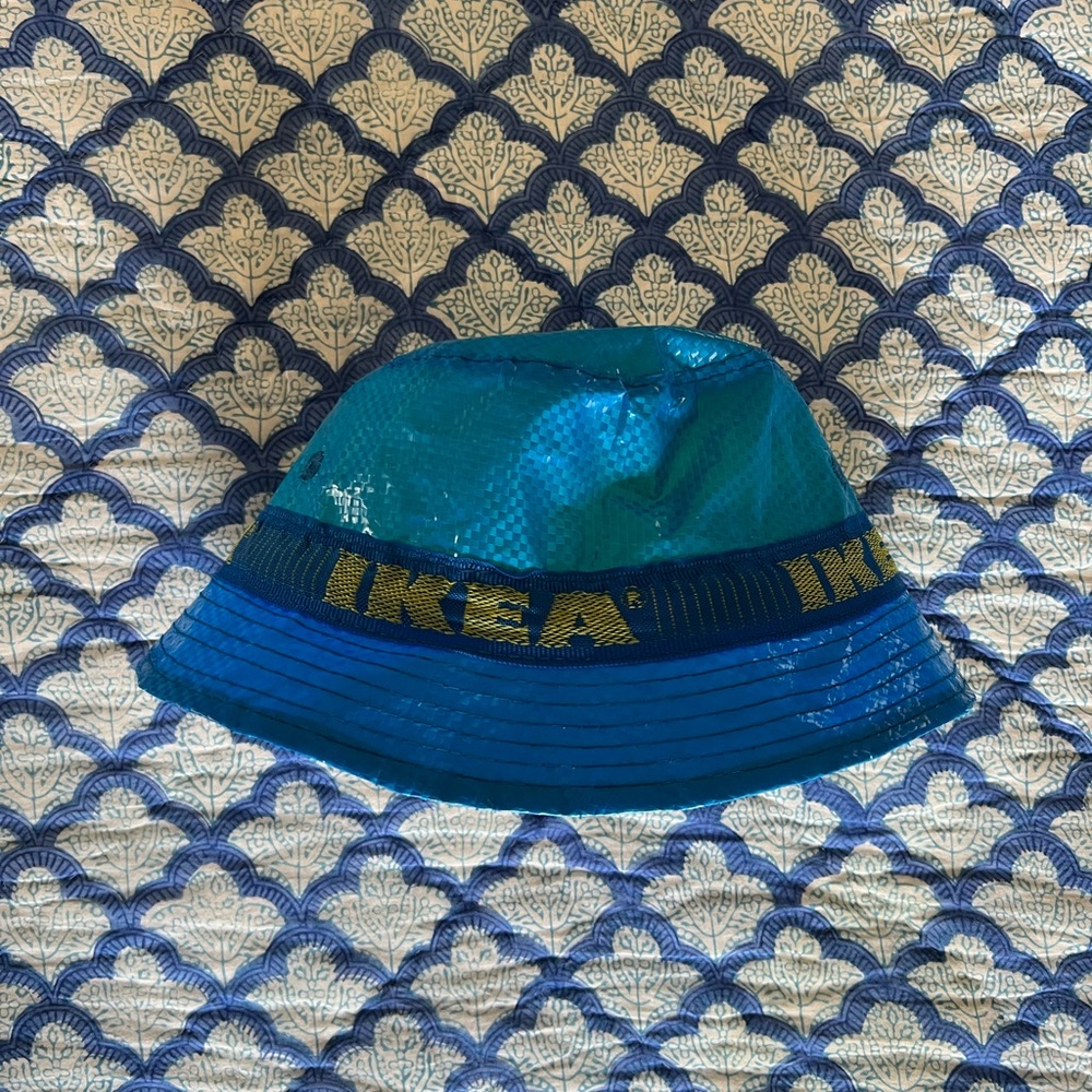IKEA Blue and Yellow Bucket Hat